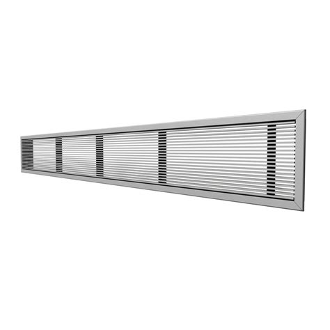 linear bar grille titus  Stainless Steel Heavy Duty Return Grille, ¾” Blade Spacing, 45° Deflection